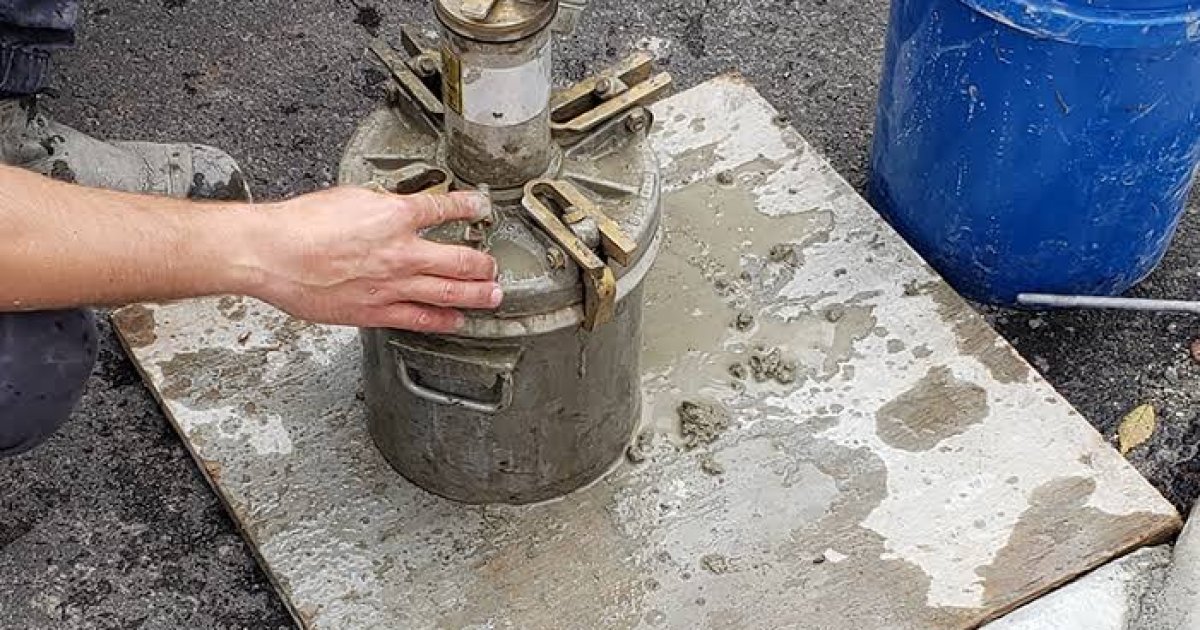 کانکریټو کنترول ټیسټونه