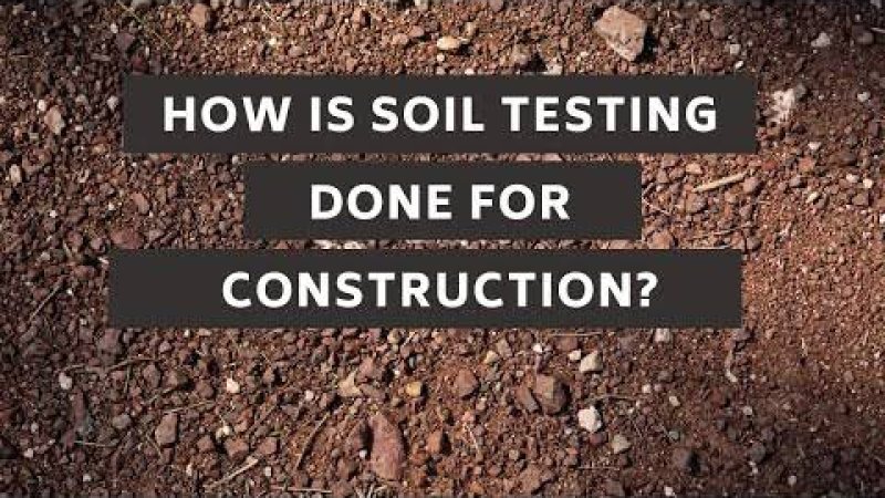 ودانیو جوړولو لپاره د خاورې د ازمایښتونو ډولونه