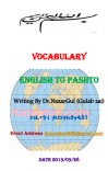 Vocabulary English To Pashto cover image