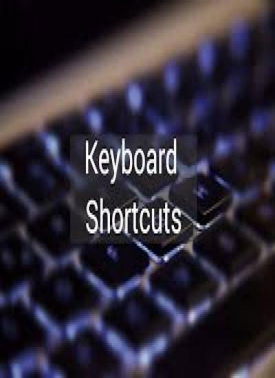 Microsoft windows shortcut keys