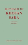 A Dictionary of Khotan Saka cover image