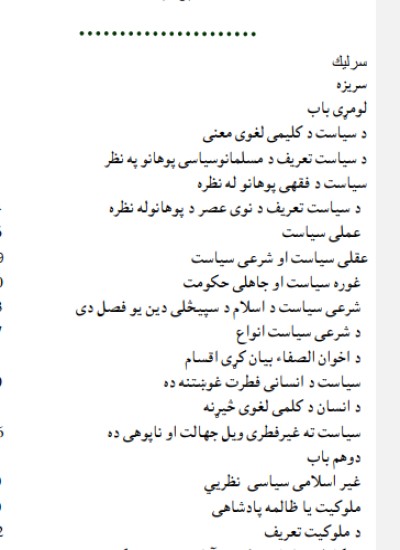 (SZU) سیاست او اسلام